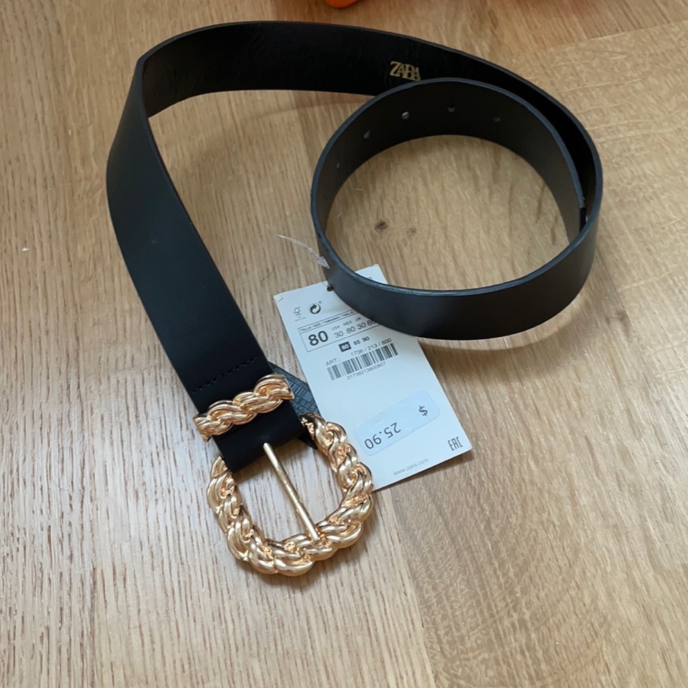 Sold out Zara belt new with tags